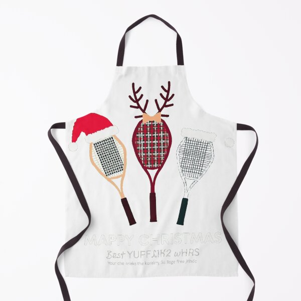Item preview, Merry Christmas Tennis Rackets Holiday designed and sold by lht6474.