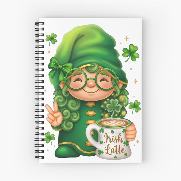 Item preview, Cute Irish Latte Leprechaun designed and sold by PDKDesigns.