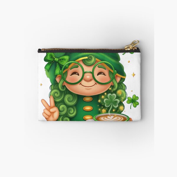 Item preview, Cute Irish Latte Leprechaun designed and sold by PDKDesigns.