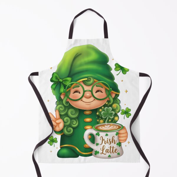 Item preview, Cute Irish Latte Leprechaun designed and sold by PDKDesigns.