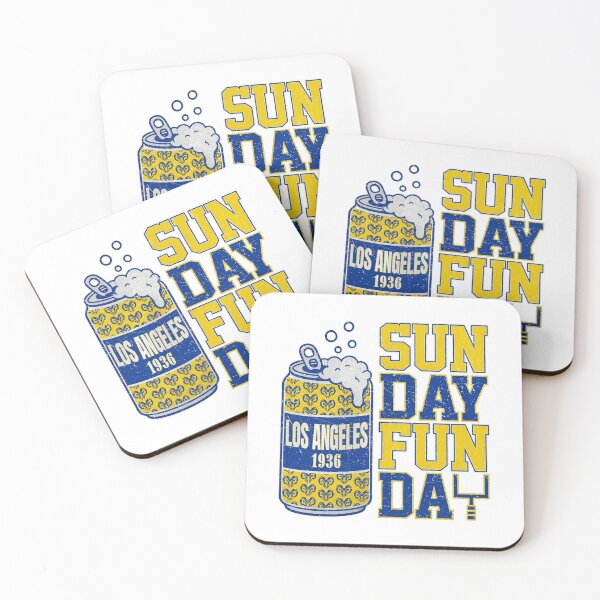 Item preview, LA Football Sunday Fun Day Beer Can designed and sold by SacramedUr.