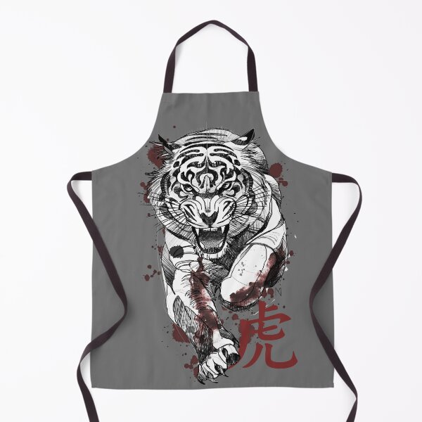Item preview, Torá. *Tiger in japanese. Authorial art. No Ai. designed and sold by Inked T.