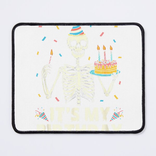 Item preview, Skeleton It's My Birthday Party Happy Halloween Birthday T-Shirt designed and sold by dDariaallofthat.
