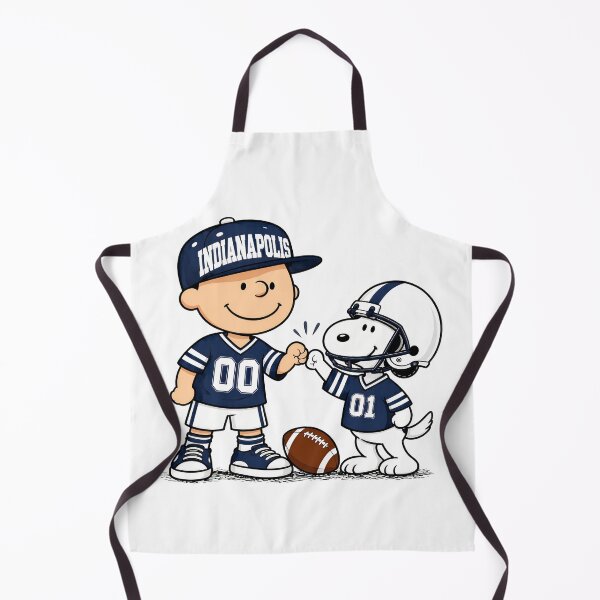 Item preview, Indianapolisooy Football Fan Charlie Brown & Snoopy designed and sold by maegilldepus.
