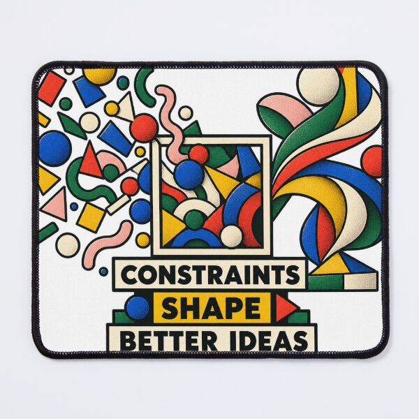 Item preview, Constraints Shape Better Creative Ideas designed and sold by Shope Buzz.