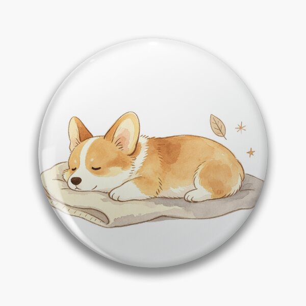 Item preview, Cozy Corgi Resting designed and sold by Furry Nook.