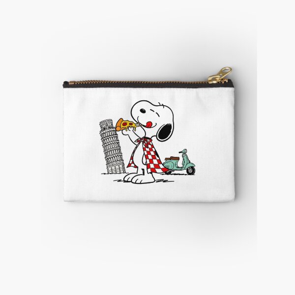 Item preview, Snoopy Eats Pizza by Leaning Tower and Scooters designed and sold by maegilldepus.