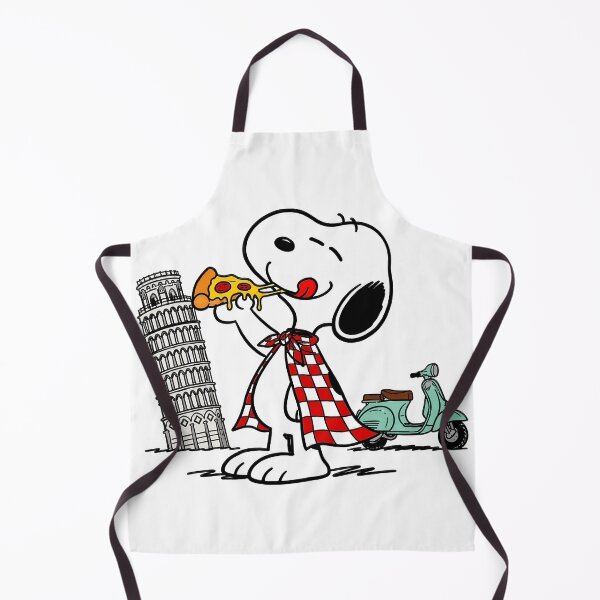 Item preview, Snoopy Eats Pizza by Leaning Tower and Scooters designed and sold by maegilldepus.