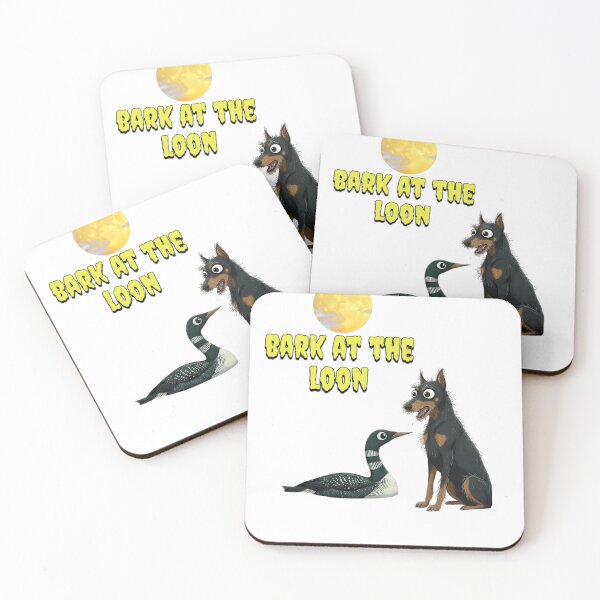Item preview, BARK AT THE LOON designed and sold by DooDopper Designs.