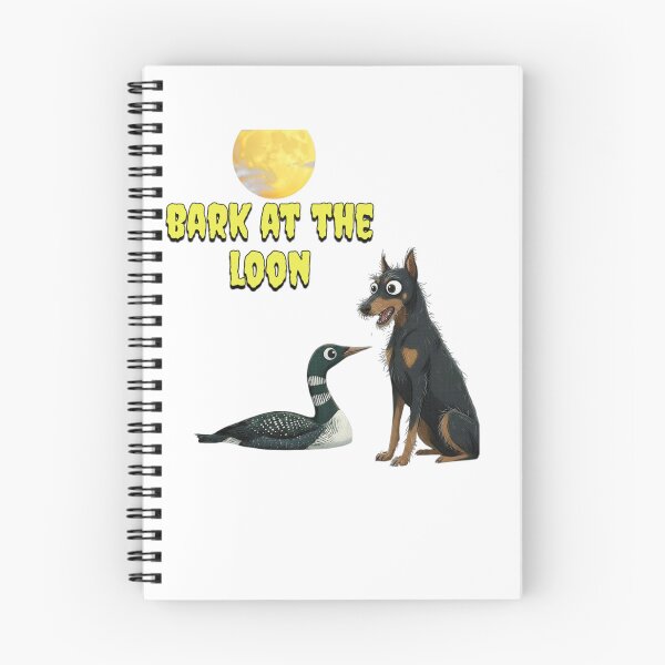 Item preview, BARK AT THE LOON designed and sold by DooDopper Designs.
