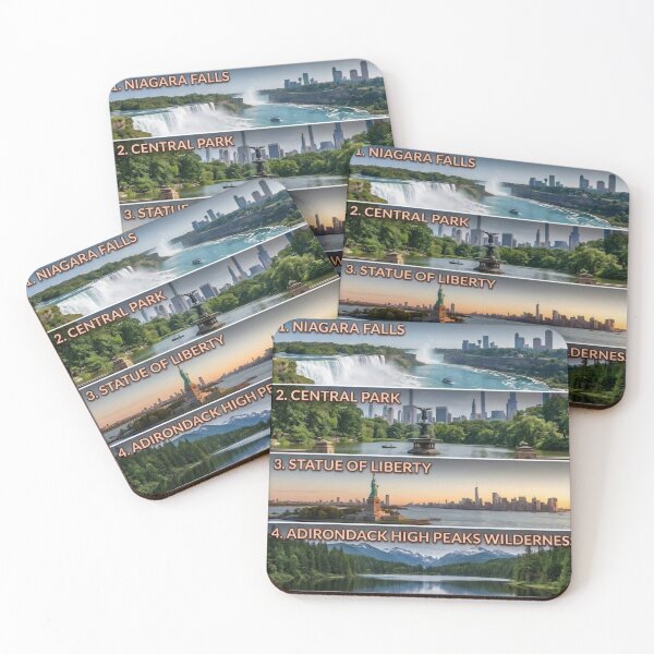 Item preview, 7 Wonders of New York designed and sold by RogueSquirrels.
