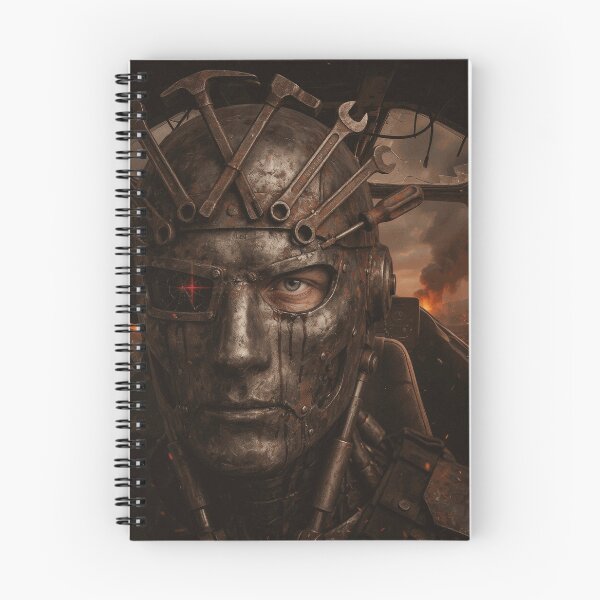 Item preview, Post Apocalyptic Mechanic Mask with Rusty Tools designed and sold by AldricFenner.