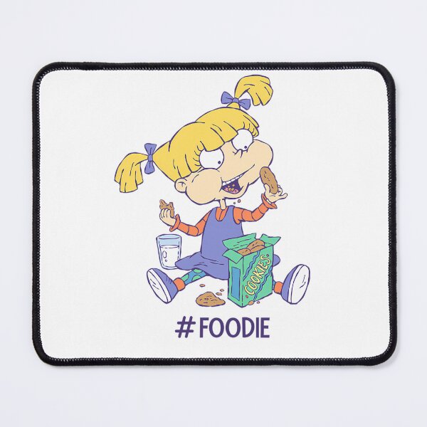 Item preview, Blonde Girl Eating Snacks Milk Glass designed and sold by Kadief.