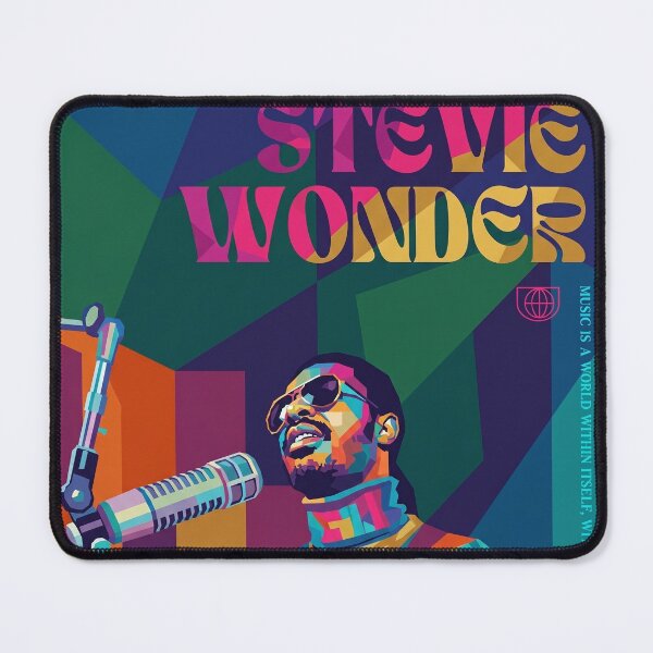 Item preview, Stevie Wonder Wpap Pop Art designed and sold by SiksisArt.