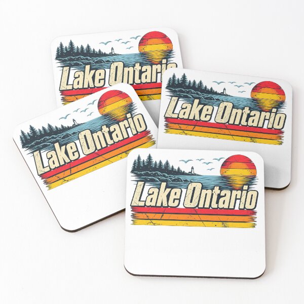 Item preview, Lake Ontario Retro Sunset Lake Life designed and sold by KireVeronica.