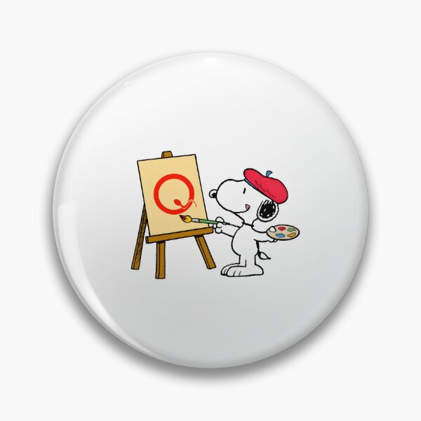 Item preview,  Snoopy With Beret Painting Logo Q designed and sold by cesrahotdemo.