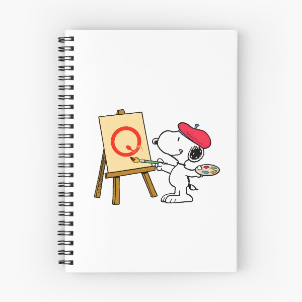 Item preview,  Snoopy With Beret Painting Logo Q designed and sold by cesrahotdemo.