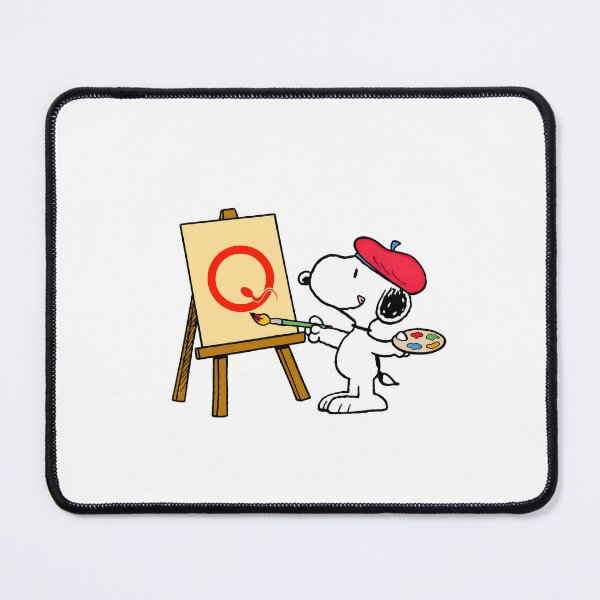 Item preview, Snoopy With Beret Painting Logo Q designed and sold by cesrahotdemo.