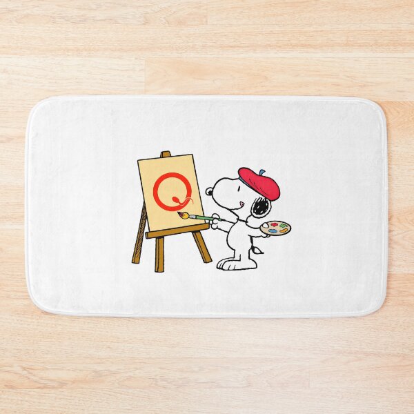 Item preview,  Snoopy With Beret Painting Logo Q designed and sold by cesrahotdemo.