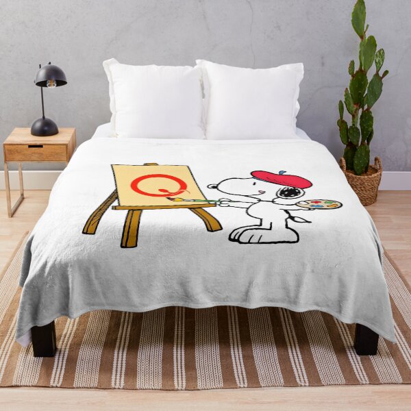 Item preview,  Snoopy With Beret Painting Logo Q designed and sold by cesrahotdemo.