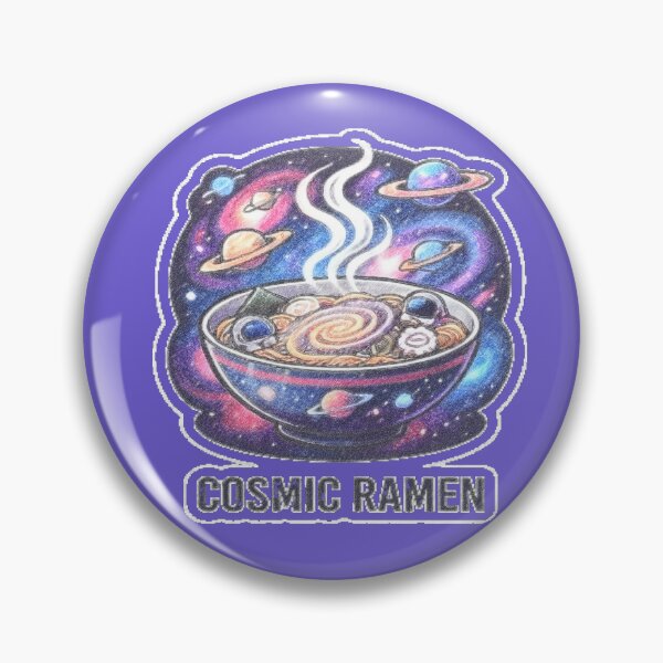 Item preview, Cosmic Ramen Space Galaxy Sticker designed and sold by FABIOLA1970.