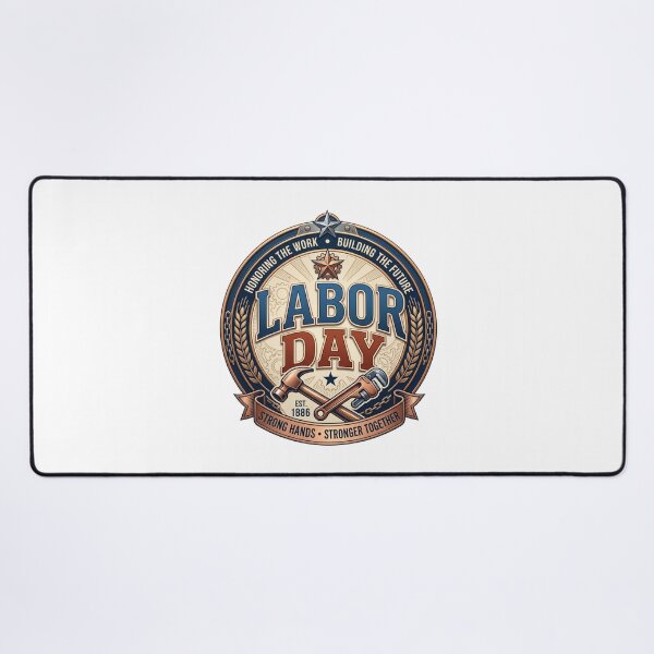 Item preview, Labor Vintage Emblem Shirt - Honoring The Work Building The Future Tee designed and sold by relso.