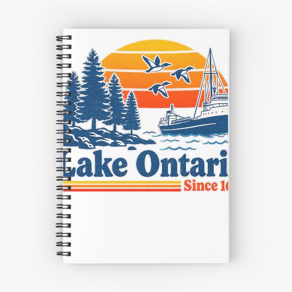 Item preview, Lake Ontario Since 1615 Vintage Freighter Sunset designed and sold by KireVeronica.