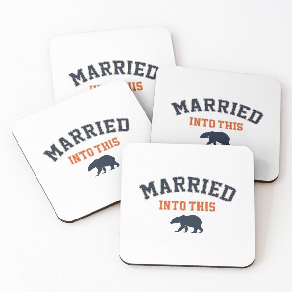 Item preview, Married Into This Bear Funny Wedding designed and sold by TarwaterUri.