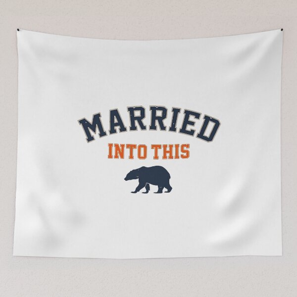 Item preview, Married Into This Bear Funny Wedding designed and sold by TarwaterUri.