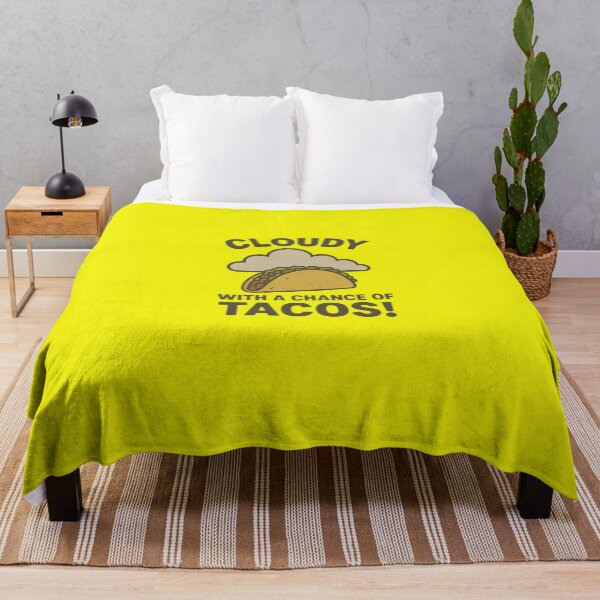 Artikelvorschau, T-Shirt „Bewölkt mit Aussicht auf Tacos“ entworfen und verkauft von Pickleball 623.