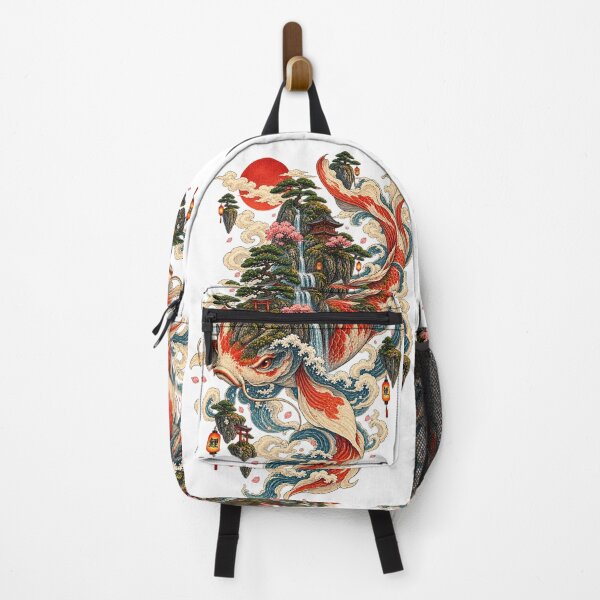Item preview, The Fish with the Mountain Head – Japanese Ukiyo-e Surreal Art designed and sold by Substance_life.