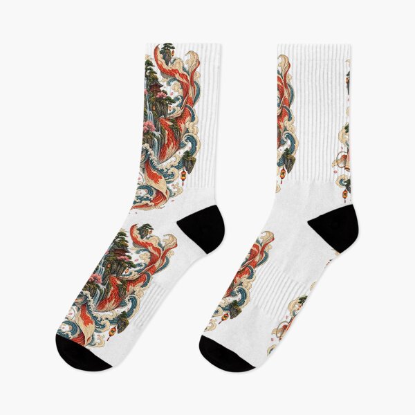 Item preview, The Fish with the Mountain Head – Japanese Ukiyo-e Surreal Art designed and sold by Substance_life.