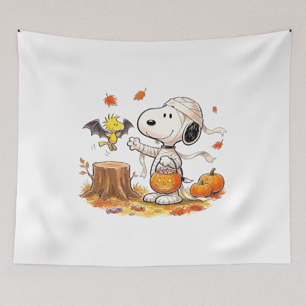 Item preview, Spooky Snoopy & Woodstock Halloween Treat Bag designed and sold by cesrahotdemo.