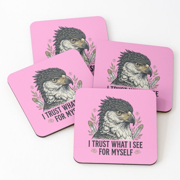 Item preview, Crested Serpent Eagle I Trust What I See For Myself designed and sold by Max Store.
