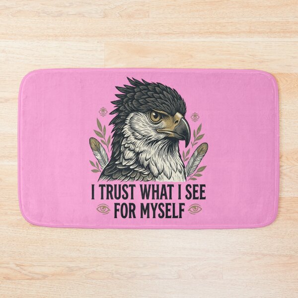 Item preview, Crested Serpent Eagle I Trust What I See For Myself designed and sold by Max Store.