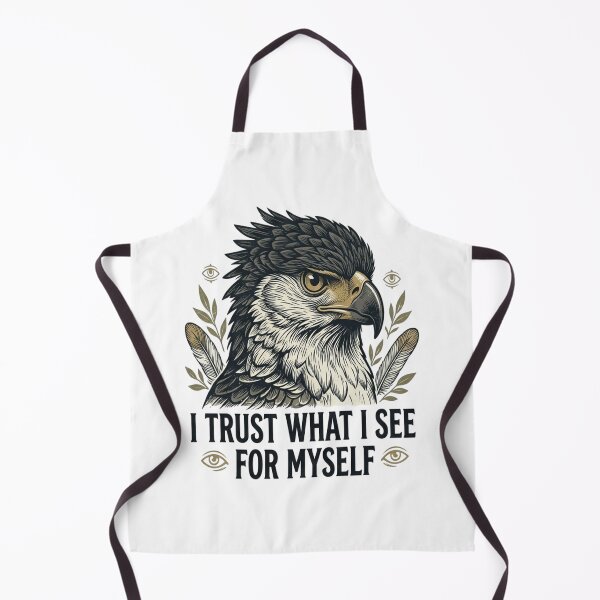 Item preview, Crested Serpent Eagle I Trust What I See For Myself designed and sold by Max Store.