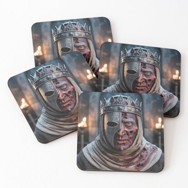 Item preview, Undead Medieval King with Dark Gothic Crown designed and sold by AldricFenner.