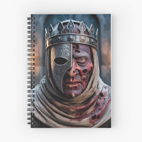 Item preview, Undead Medieval King with Dark Gothic Crown designed and sold by AldricFenner.