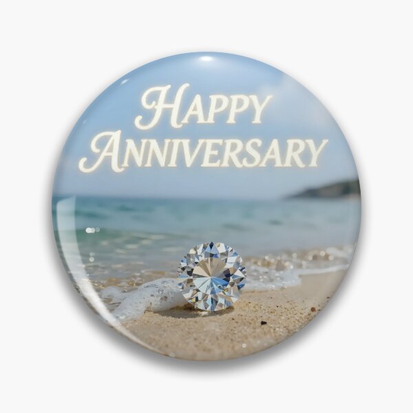 Item preview, Happy Anniversary – Tropical Beach Romance designed and sold by Nomad-Maynard.