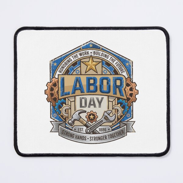 Item preview, Building The Future Labor Shirt - Vintage Trade Emblem Tee designed and sold by relso.