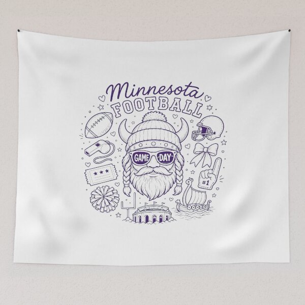 Item preview, Minnesota Football Fan Game Day Graphic  designed and sold by BlytheKafer.