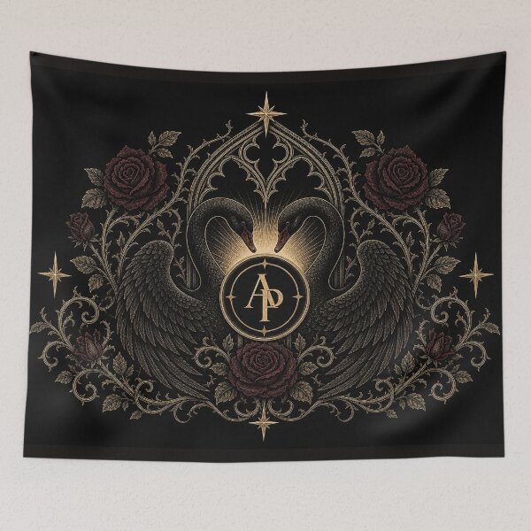 Item preview, Bound Beyond Time Gothic Swan Emblem designed and sold by Amnesia-Proto.