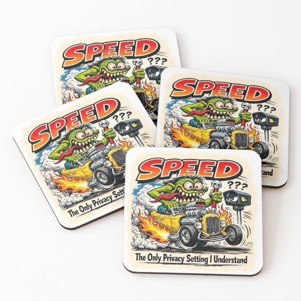 Item preview, Speed: The Only Privacy Setting I Understand designed and sold by Automotive Art by Greg.