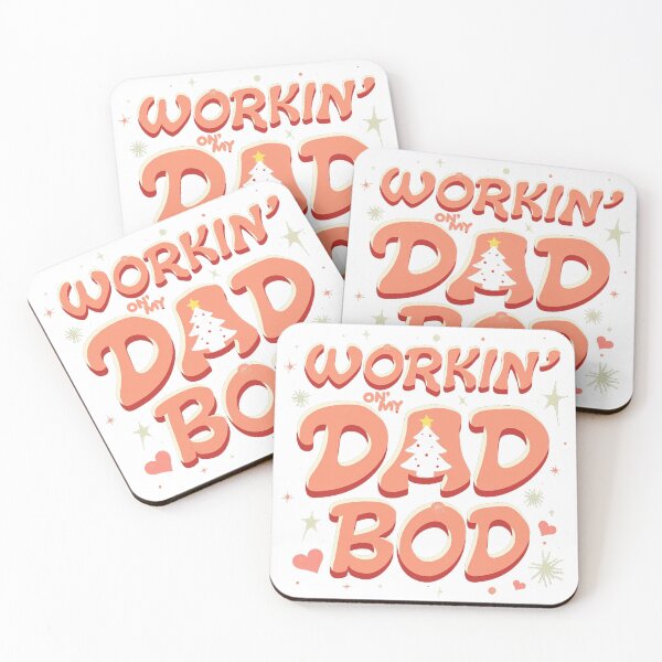 Item preview, Workin On My Dad Bod Christmas Funny Holiday designed and sold by lht6474.