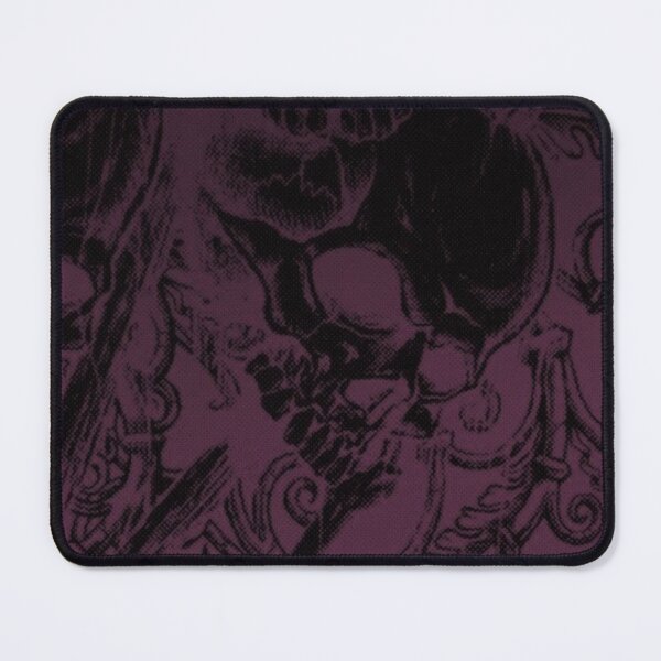 Item preview, Mall Goth Cyber Sigilism Plum Skull - Dark Aesthetic Filigree Graphic designed and sold by BrontesWhimsyStore.