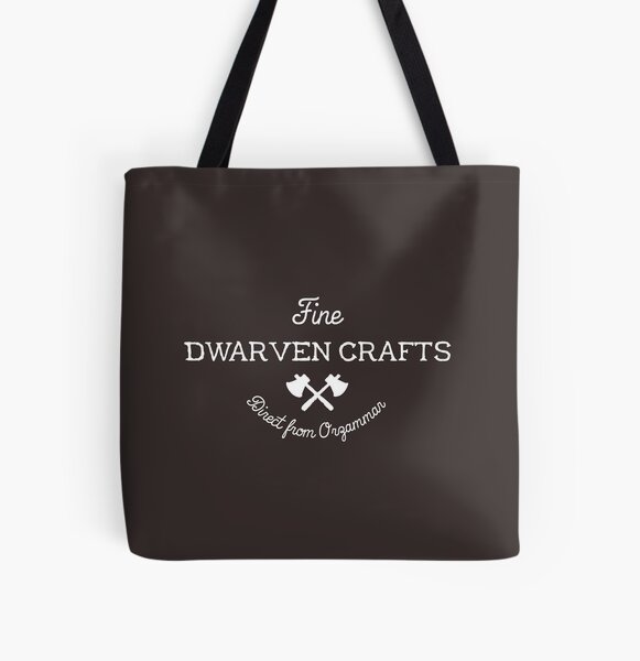 Fine Dwarven Crafts, Direct from Orzammar All Over Print Tote Bag