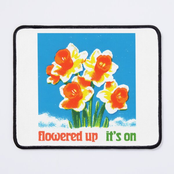 Item preview, Retro Its On Flowered Up Floral Design - 90S Indie Madchester Rave Aesthetic | ⭐⭐⭐⭐⭐ Best Seller designed and sold by Mahmoud059.
