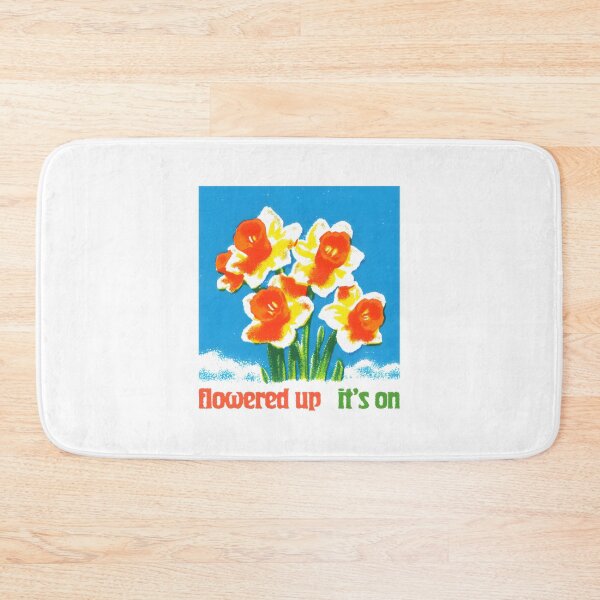 Item preview, Retro Its On Flowered Up Floral Design - 90S Indie Madchester Rave Aesthetic | ⭐⭐⭐⭐⭐ Best Seller designed and sold by Mahmoud059.