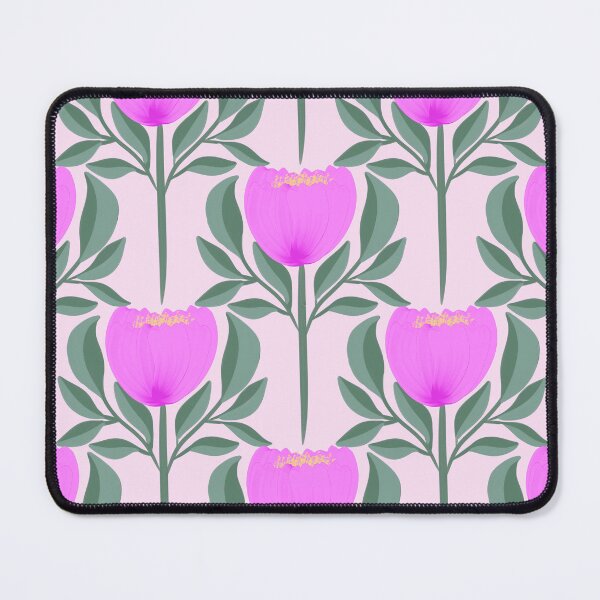 Item preview, Pink Tulip Seamless Design designed and sold by Cato Designs.