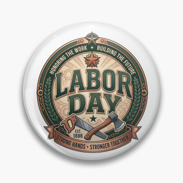 Item preview, Labor Day Gift Shirt - Honoring The Work Trade Badge Tee designed and sold by relso.